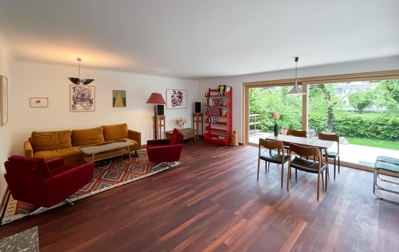 Schone Wohnung Mit Grossem Garten In Zentraler Lage Feldkirch Eksteriør billede